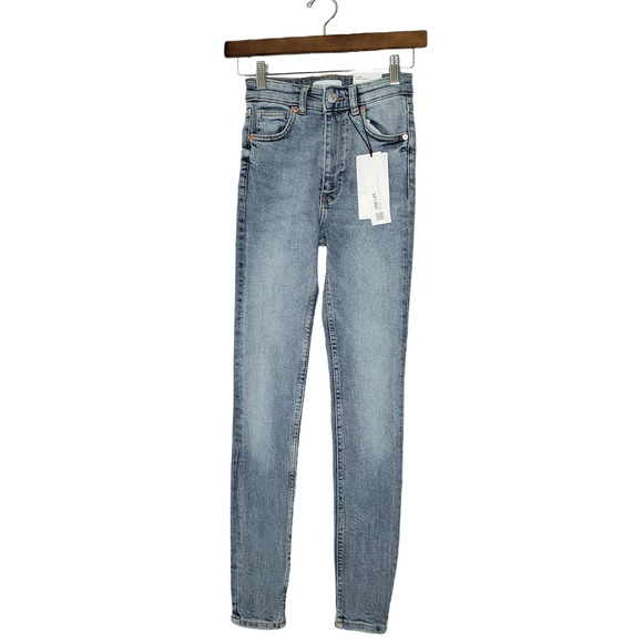Zara Denim - NWT Zara Denim High Rise Ankle Length Jeans size 2